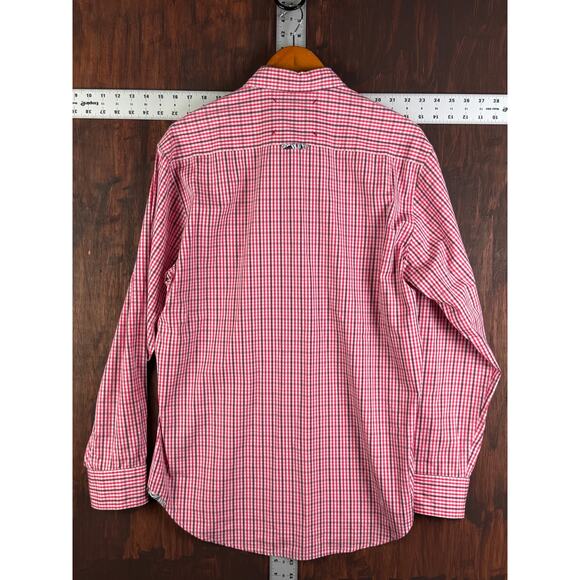 Robert Graham The Freshly Laundered Button Up Shirt Surfboard Red Mens Large - Picture 7 of 7